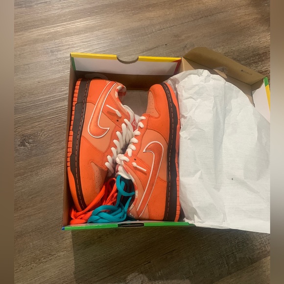 Orange Concept Dunks - Picture 1 of 5